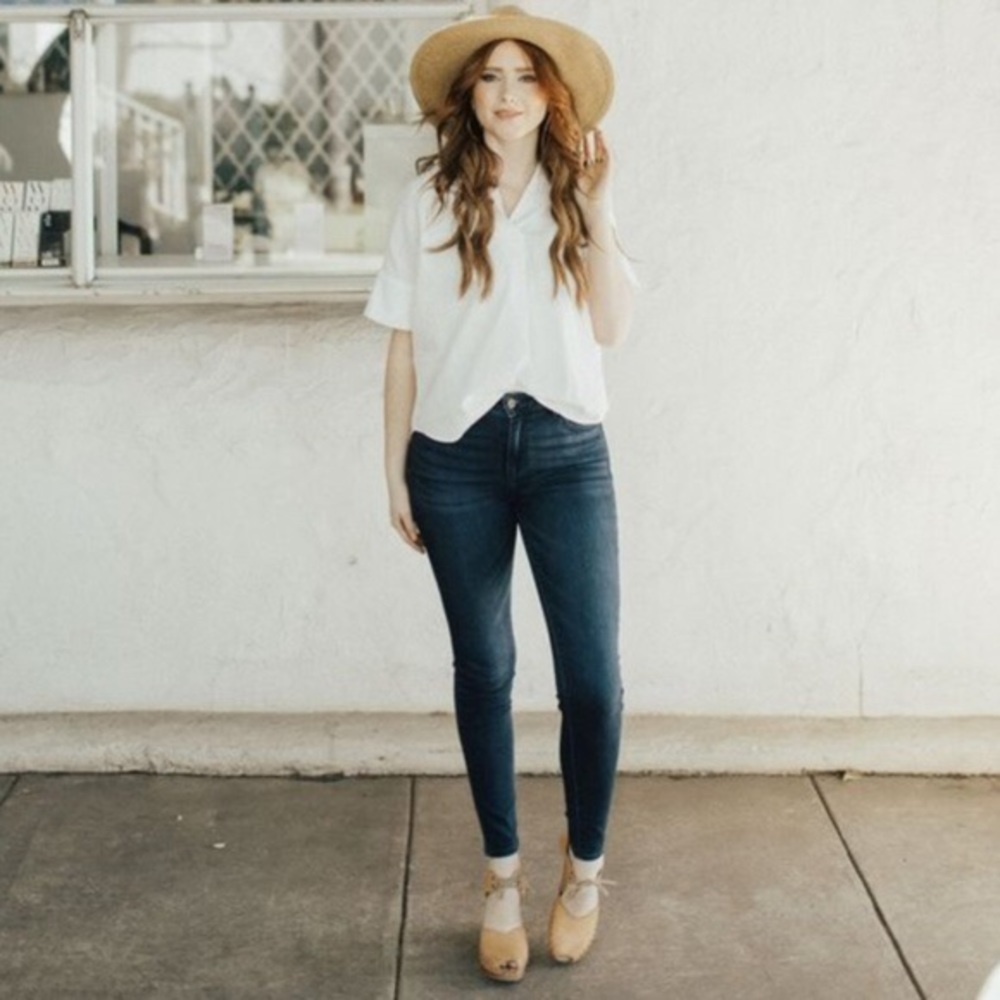 CJLA Dark wash skinny jean. Bailey jeans